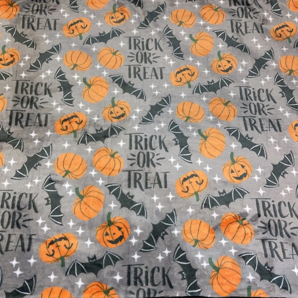 Trick or Treat throw blanket *FIRM PRICE*
